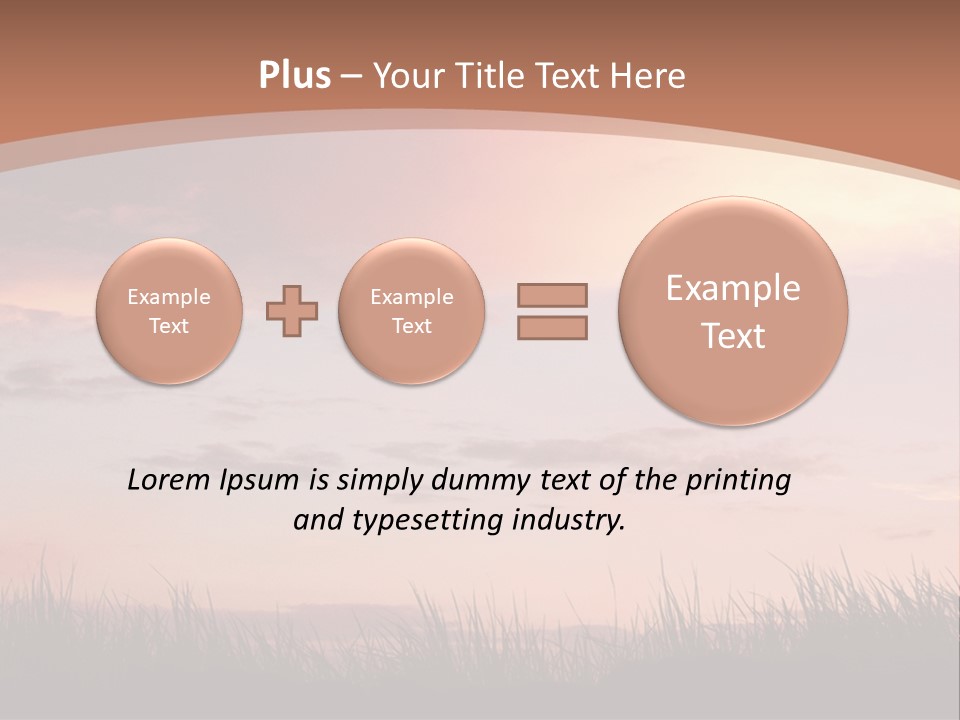 Travel Track Texture PowerPoint Template