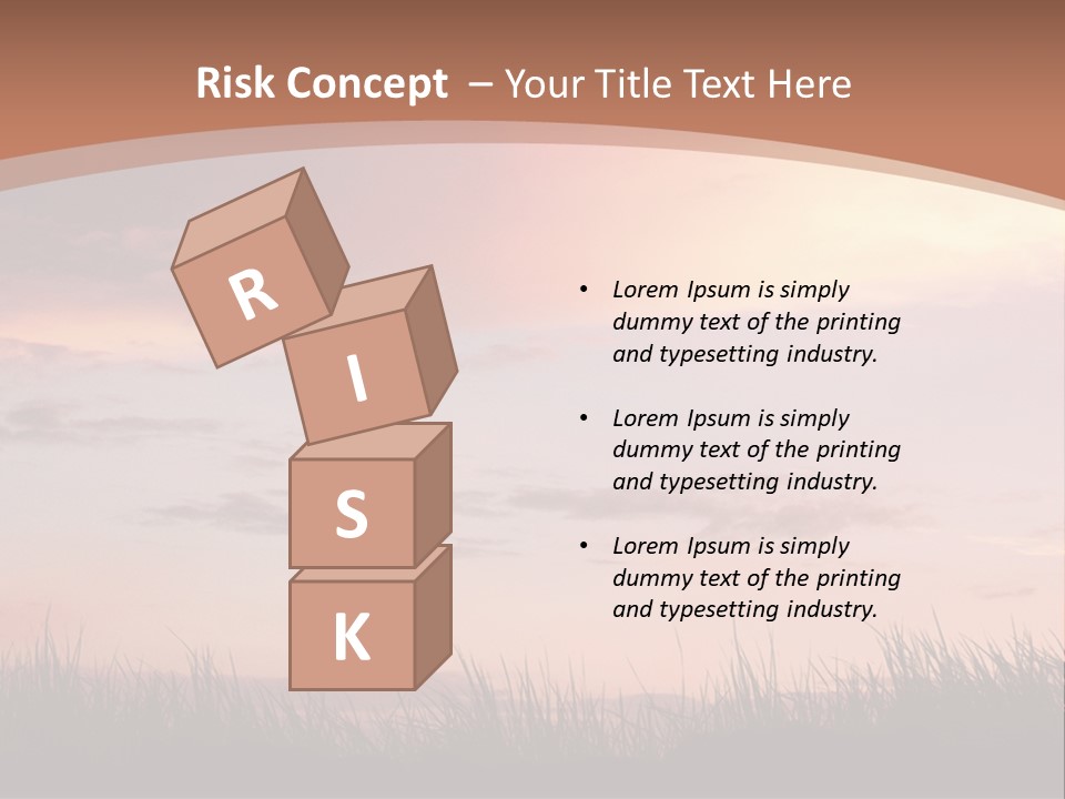Travel Track Texture PowerPoint Template