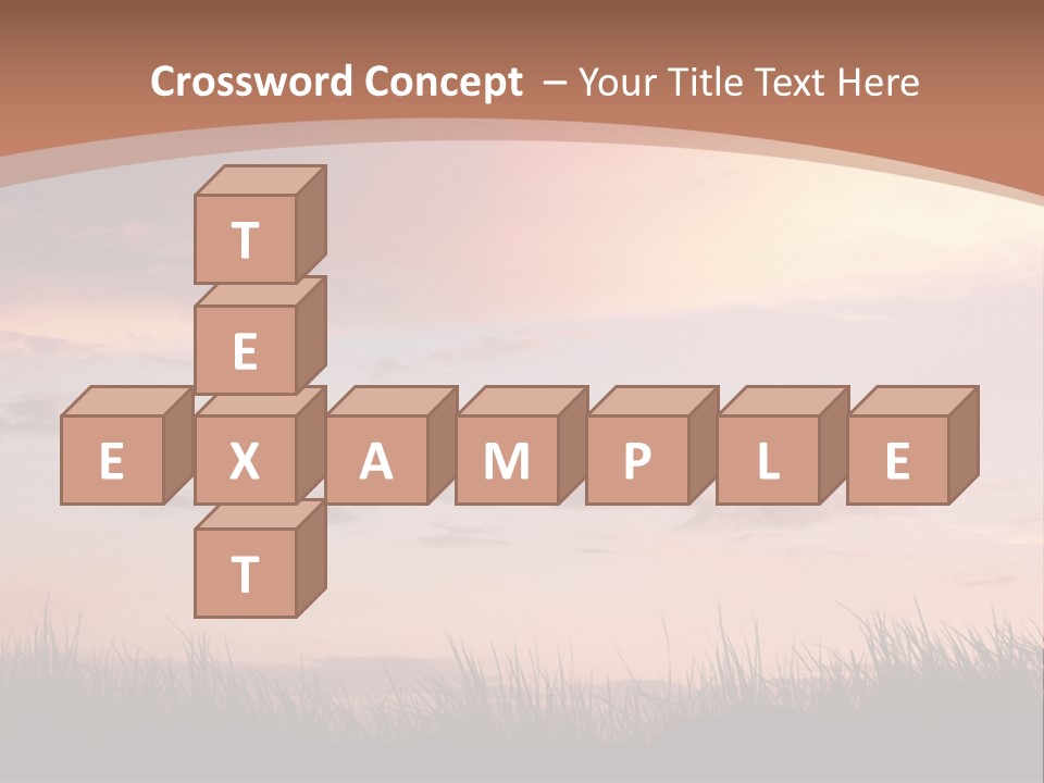 Travel Track Texture PowerPoint Template