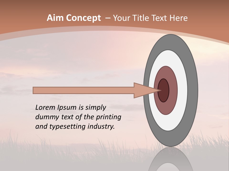 Travel Track Texture PowerPoint Template