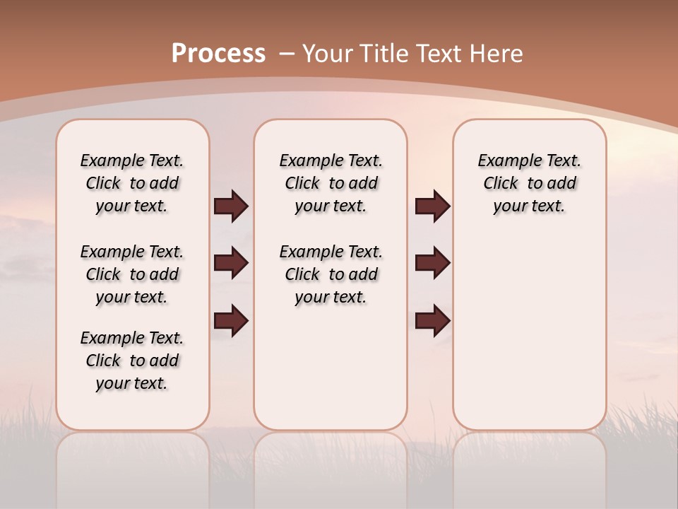 Travel Track Texture PowerPoint Template