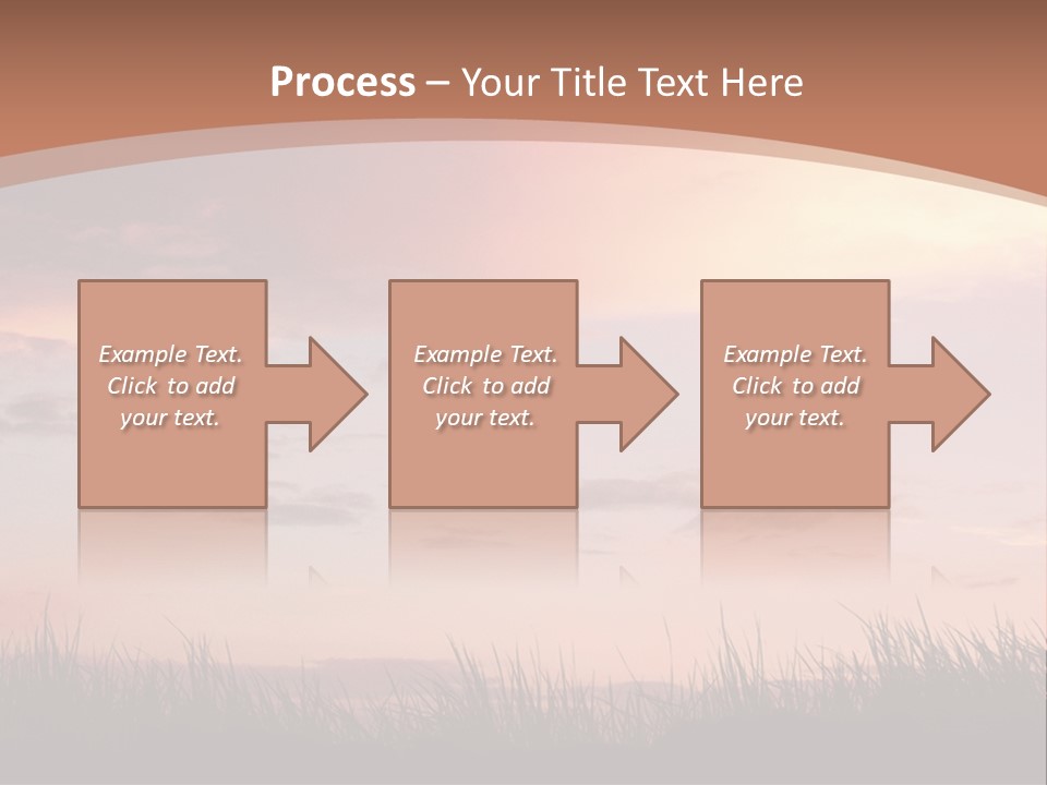 Travel Track Texture PowerPoint Template