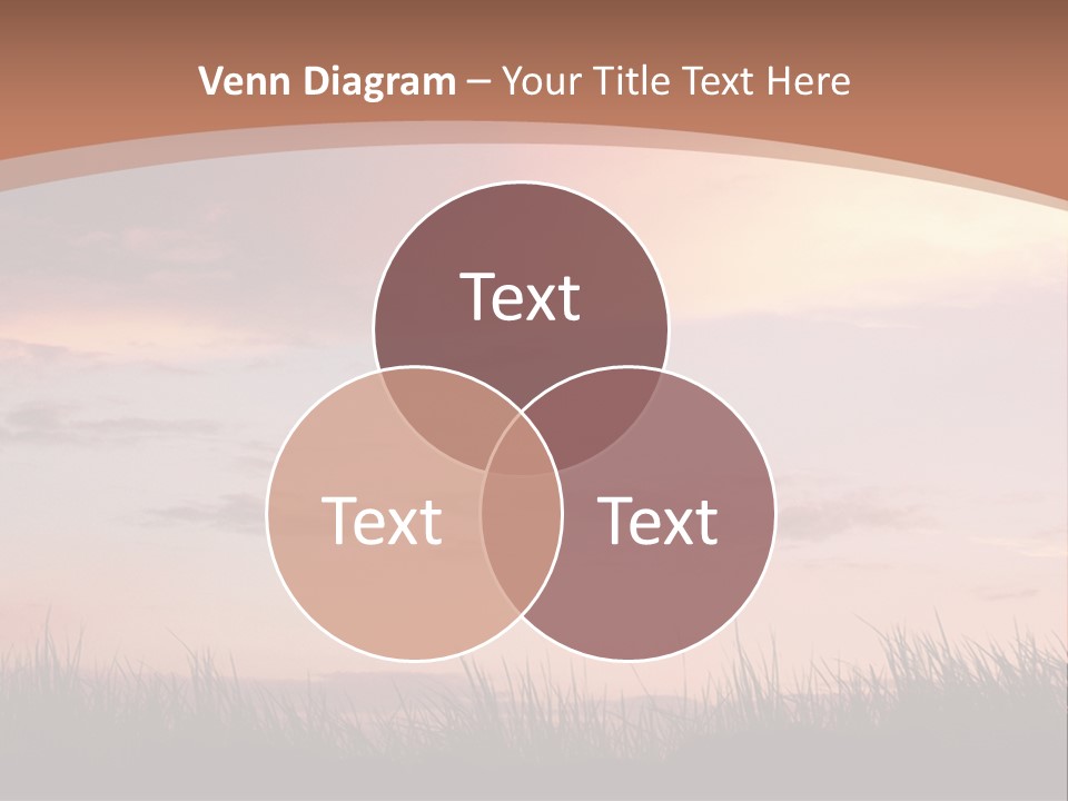 Travel Track Texture PowerPoint Template