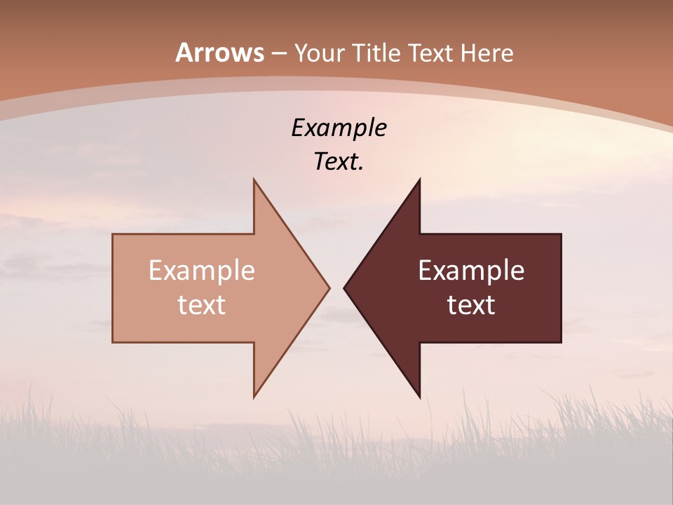 Travel Track Texture PowerPoint Template