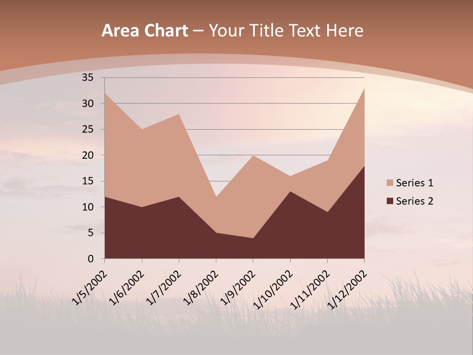 Travel Track Texture PowerPoint Template