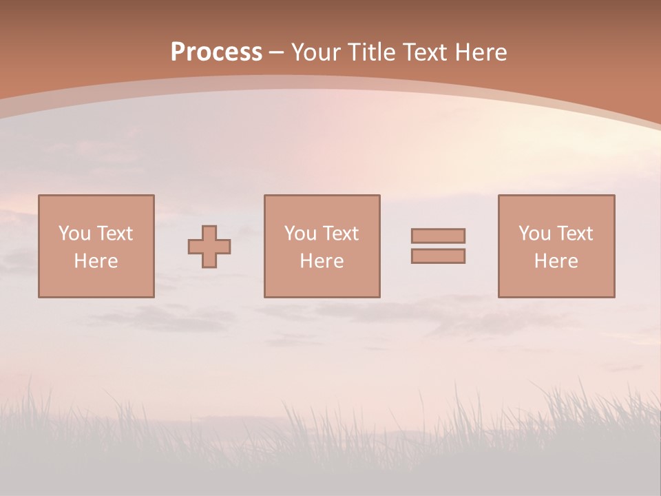Travel Track Texture PowerPoint Template