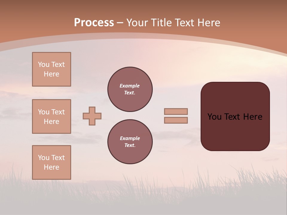 Travel Track Texture PowerPoint Template