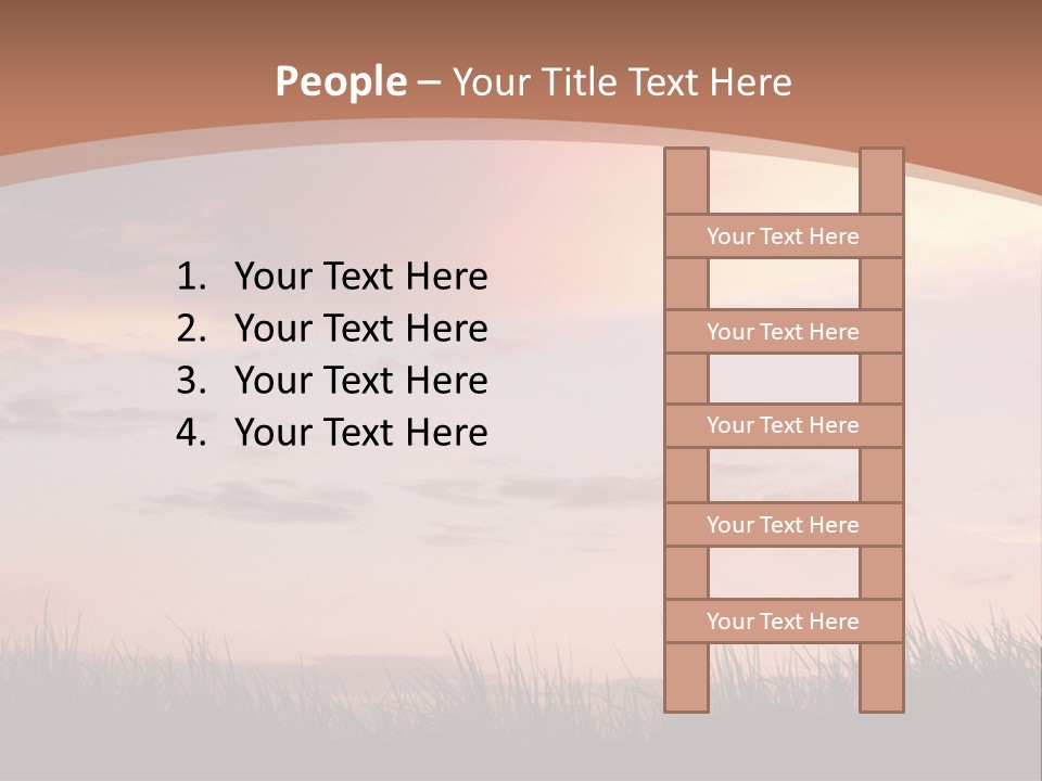 Travel Track Texture PowerPoint Template