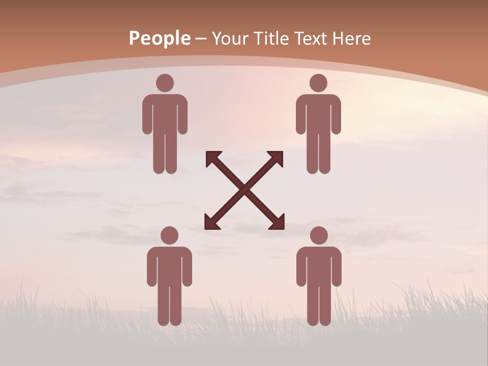 Travel Track Texture PowerPoint Template