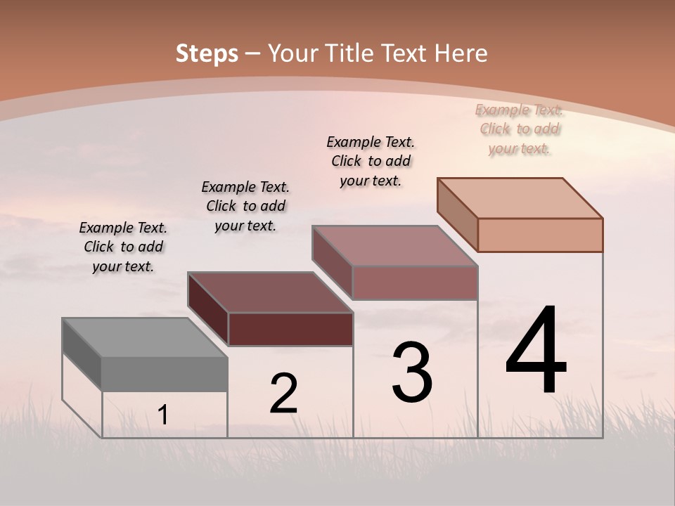 Travel Track Texture PowerPoint Template