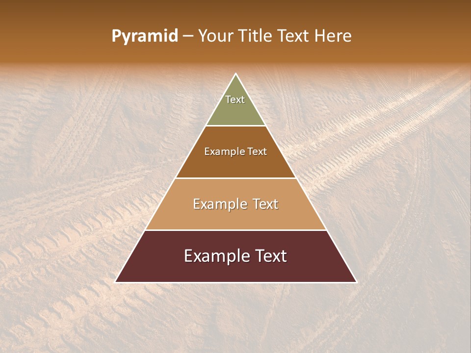 Travel Track Texture PowerPoint Template