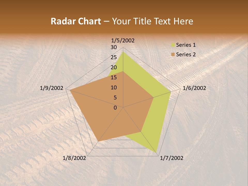 Travel Track Texture PowerPoint Template