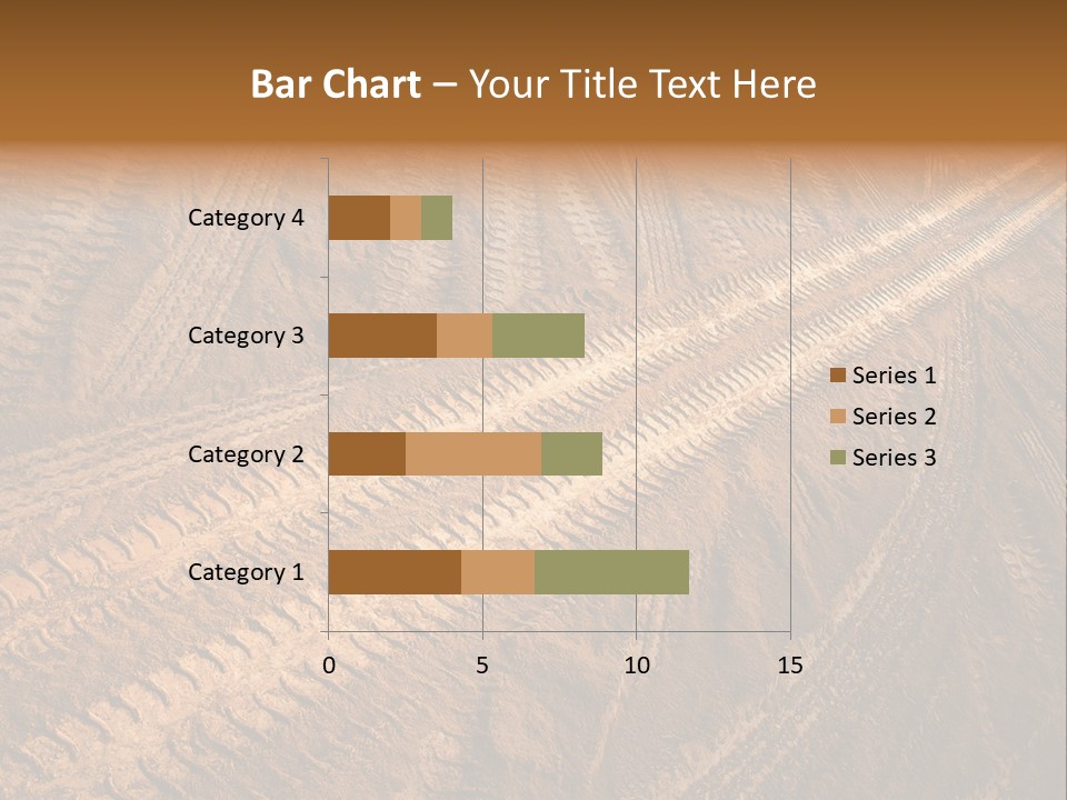 Travel Track Texture PowerPoint Template