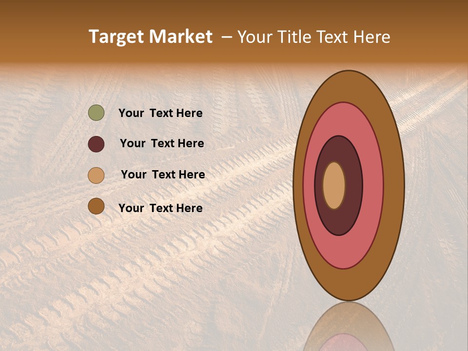 Travel Track Texture PowerPoint Template