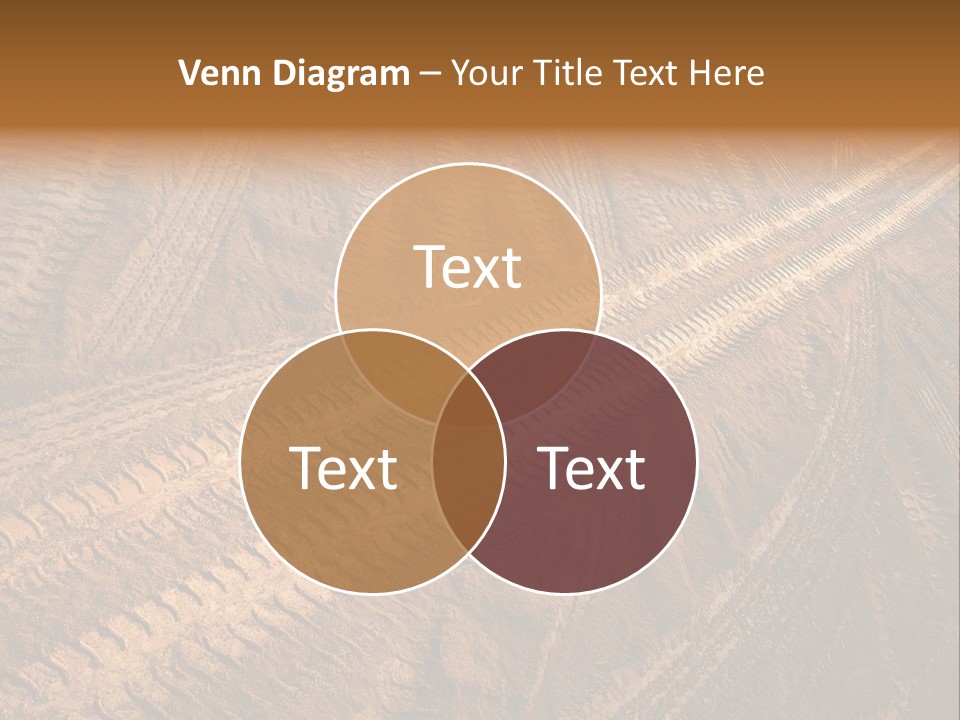 Travel Track Texture PowerPoint Template