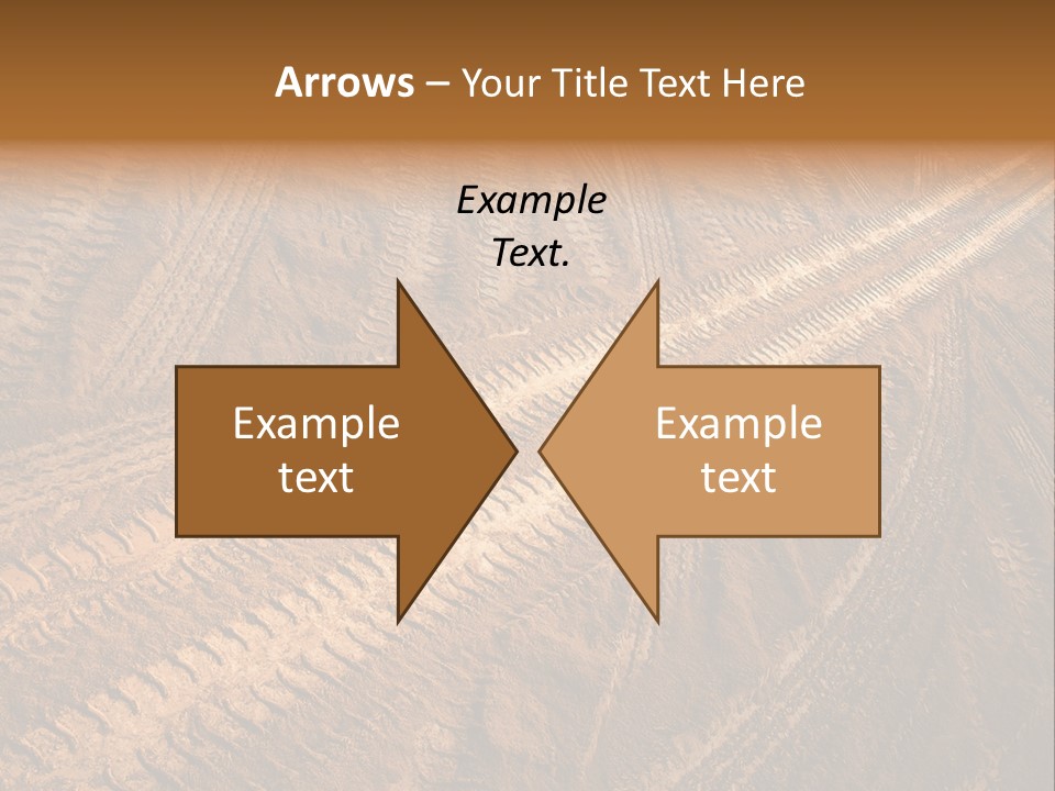 Travel Track Texture PowerPoint Template