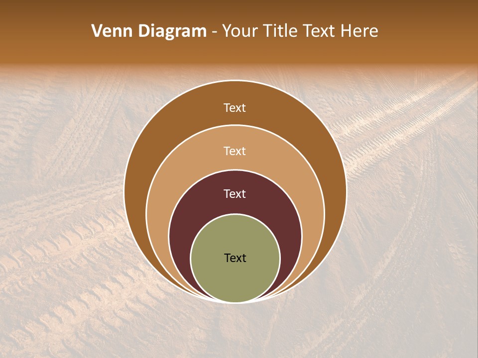 Travel Track Texture PowerPoint Template