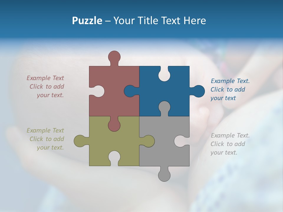 Face Breast Childhood PowerPoint Template