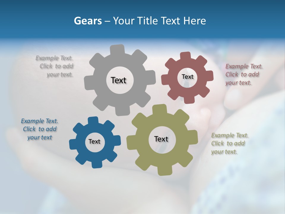 Face Breast Childhood PowerPoint Template