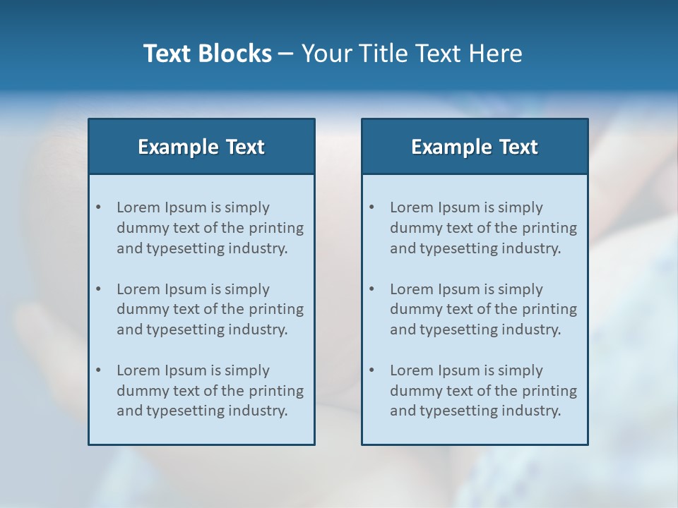 Face Breast Childhood PowerPoint Template