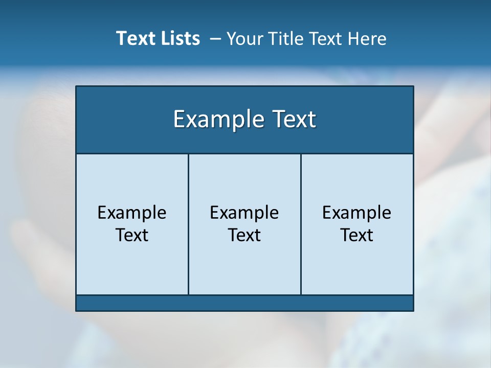 Face Breast Childhood PowerPoint Template