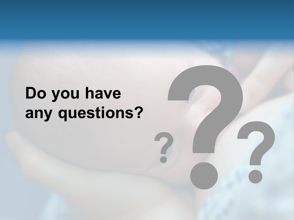 Face Breast Childhood PowerPoint Template