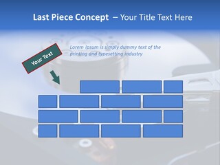 Hard Drive Close Up Technology PowerPoint Template