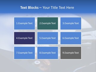 Hard Drive Close Up Technology PowerPoint Template