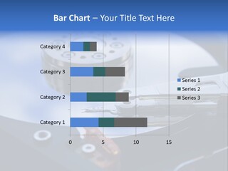 Hard Drive Close Up Technology PowerPoint Template