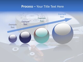 Hard Drive Close Up Technology PowerPoint Template