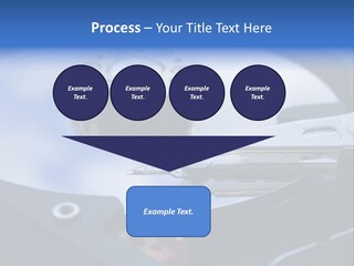 Hard Drive Close Up Technology PowerPoint Template