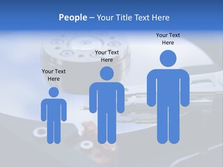 Hard Drive Close Up Technology PowerPoint Template