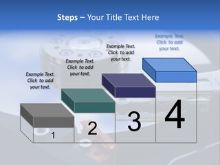 Hard Drive Close Up Technology PowerPoint Template