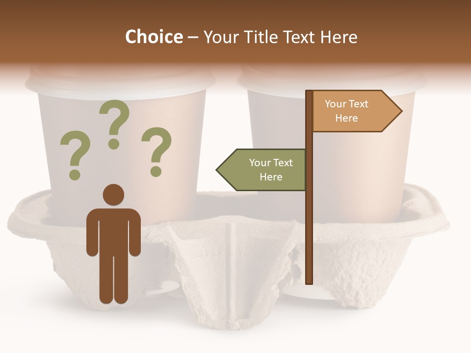 Brown Macchiato Cafe PowerPoint Template