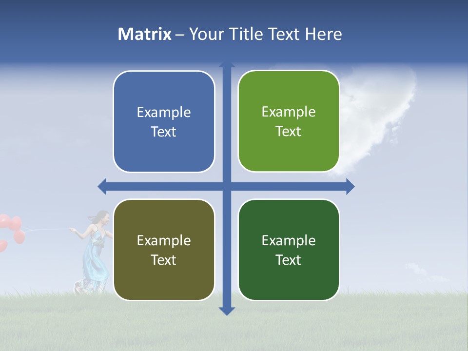 Freedom Path Outdoor PowerPoint Template