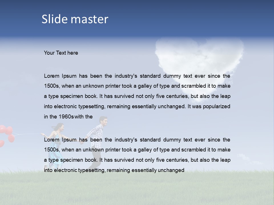 Freedom Path Outdoor PowerPoint Template