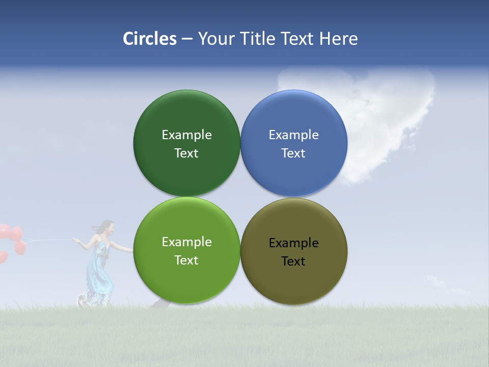 Freedom Path Outdoor PowerPoint Template