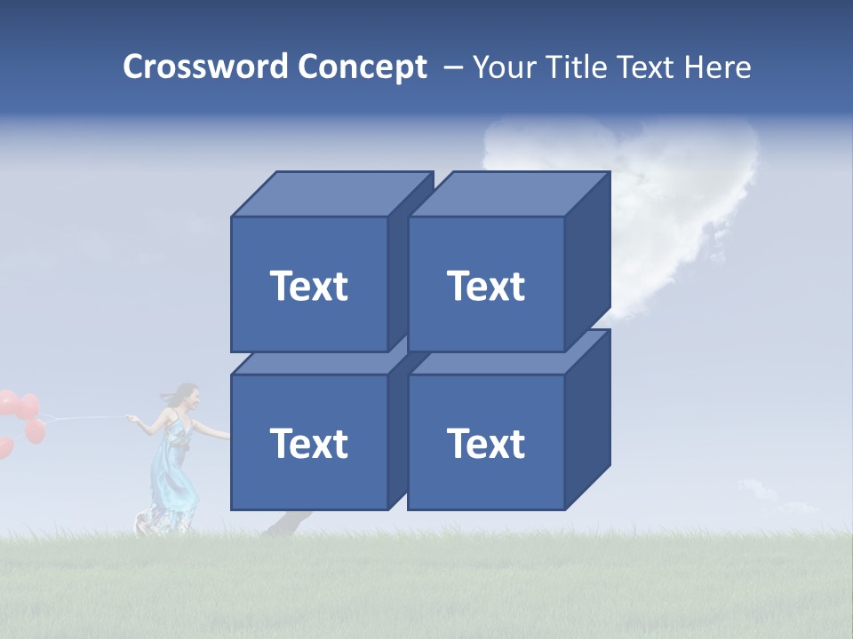 Freedom Path Outdoor PowerPoint Template