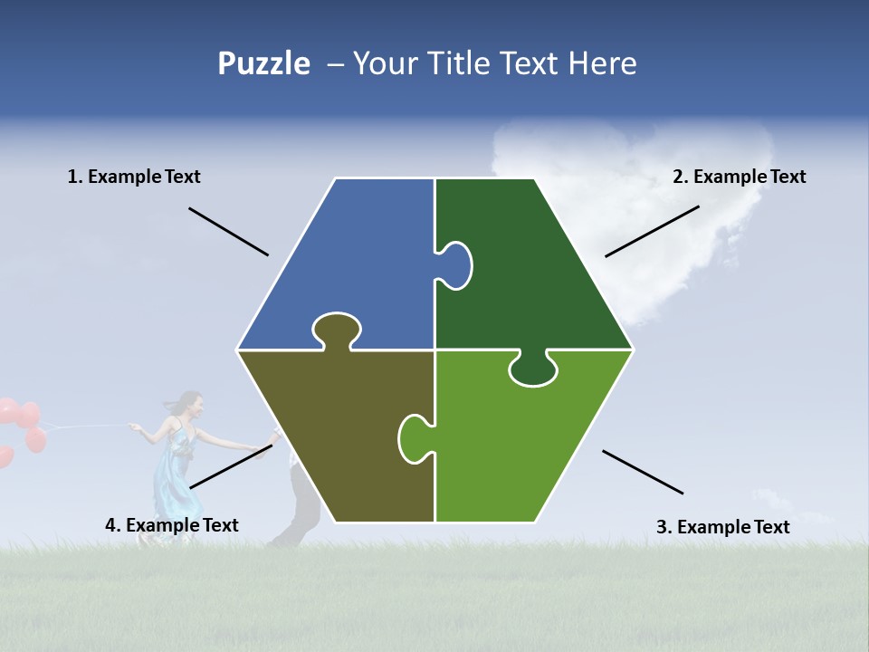 Freedom Path Outdoor PowerPoint Template