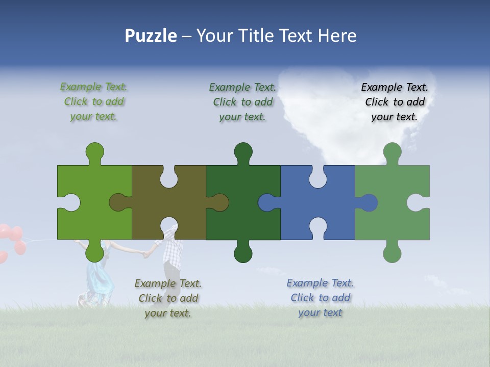 Freedom Path Outdoor PowerPoint Template