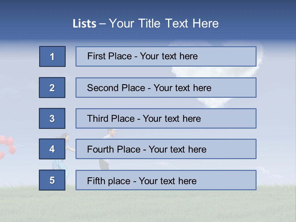 Freedom Path Outdoor PowerPoint Template
