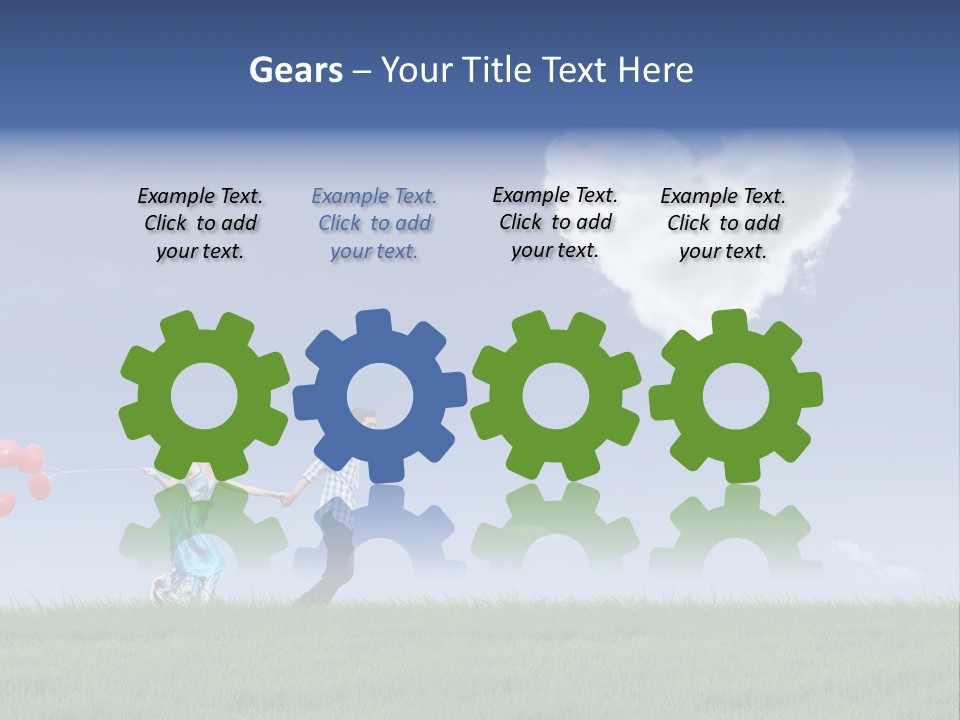 Freedom Path Outdoor PowerPoint Template