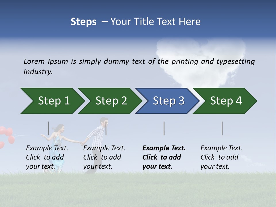Freedom Path Outdoor PowerPoint Template