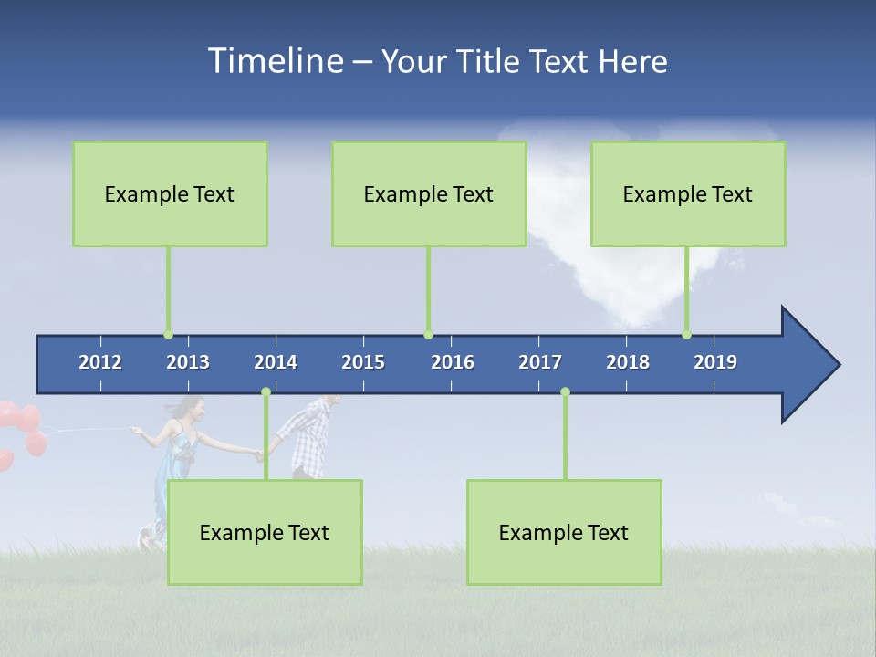 Freedom Path Outdoor PowerPoint Template