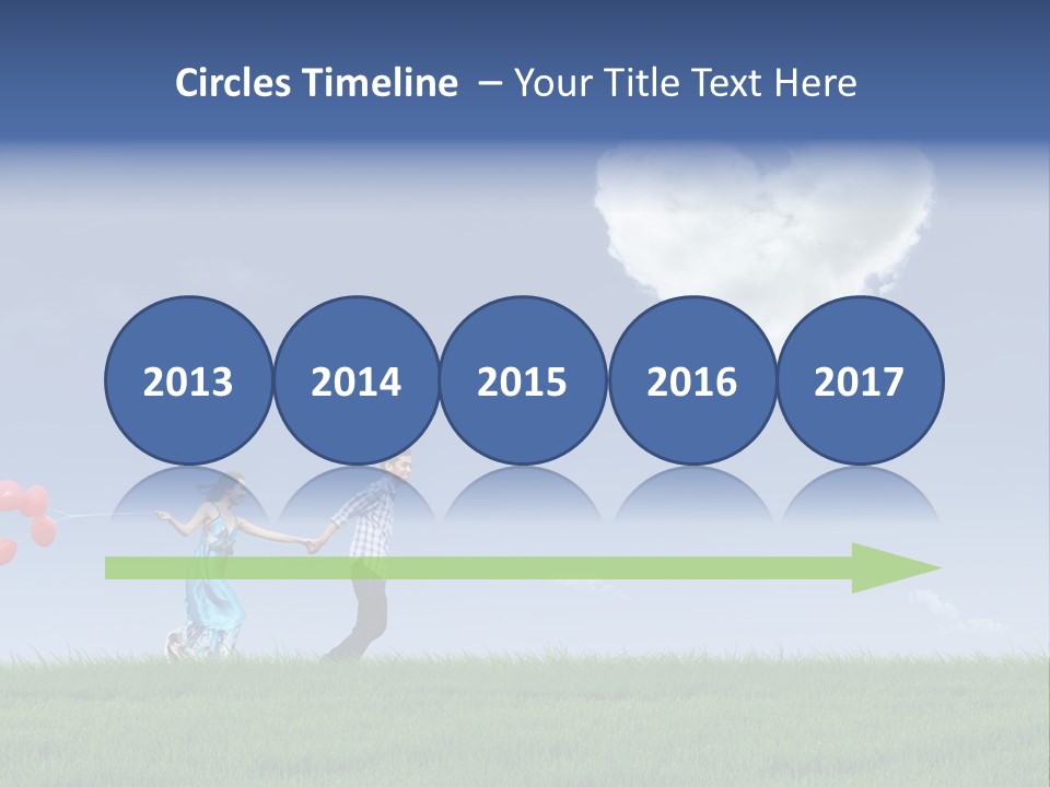 Freedom Path Outdoor PowerPoint Template