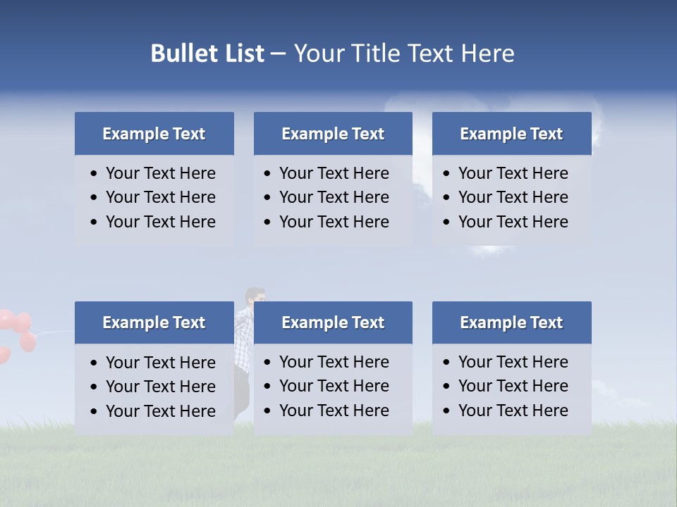 Freedom Path Outdoor PowerPoint Template