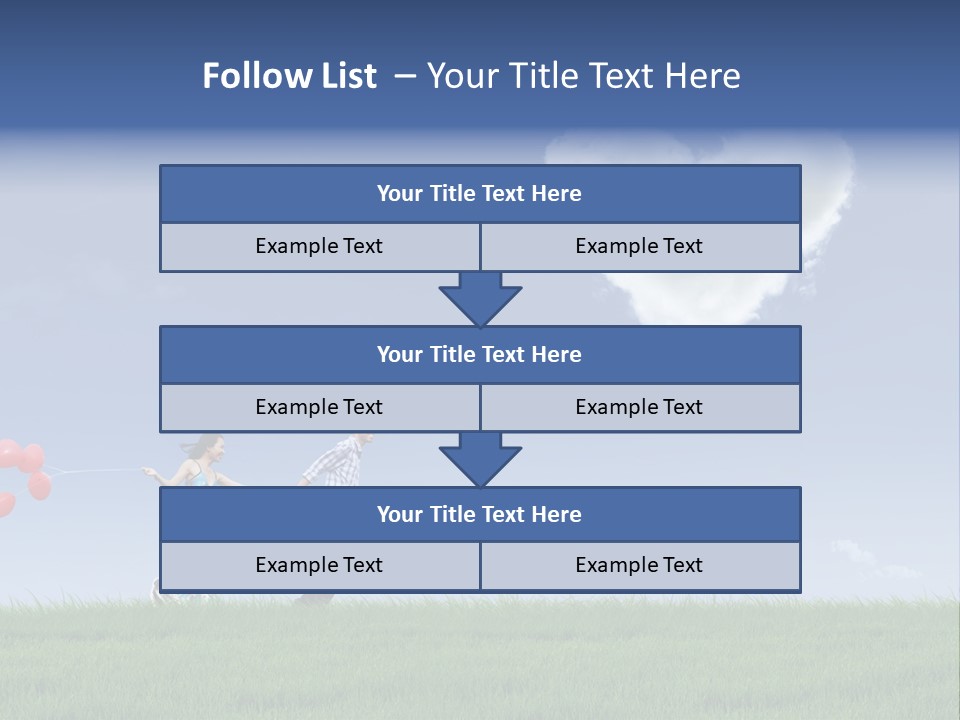 Freedom Path Outdoor PowerPoint Template