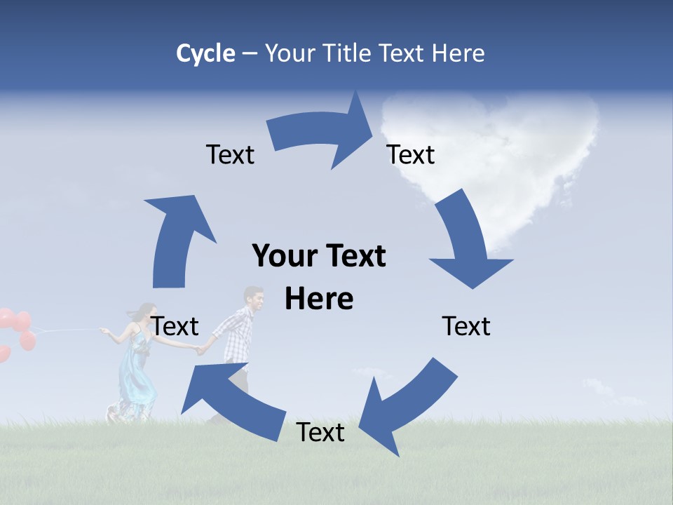 Freedom Path Outdoor PowerPoint Template