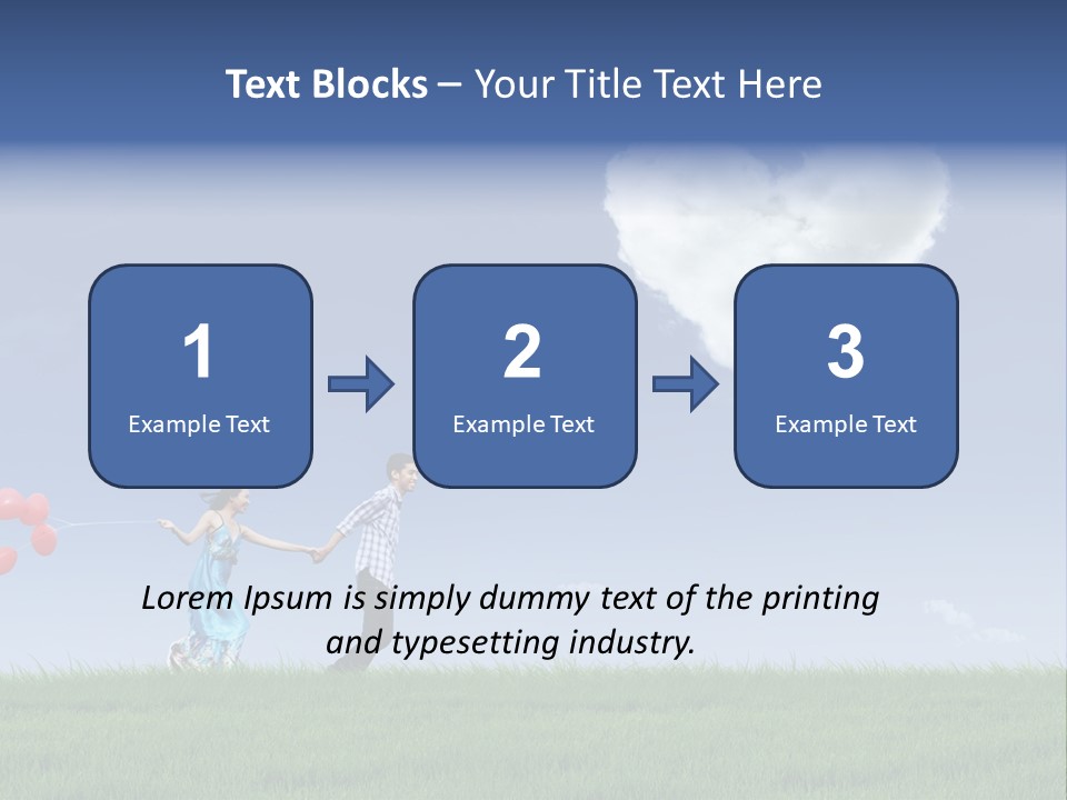 Freedom Path Outdoor PowerPoint Template