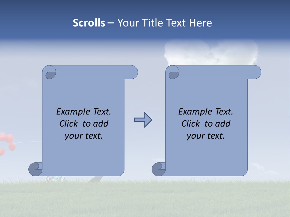 Freedom Path Outdoor PowerPoint Template